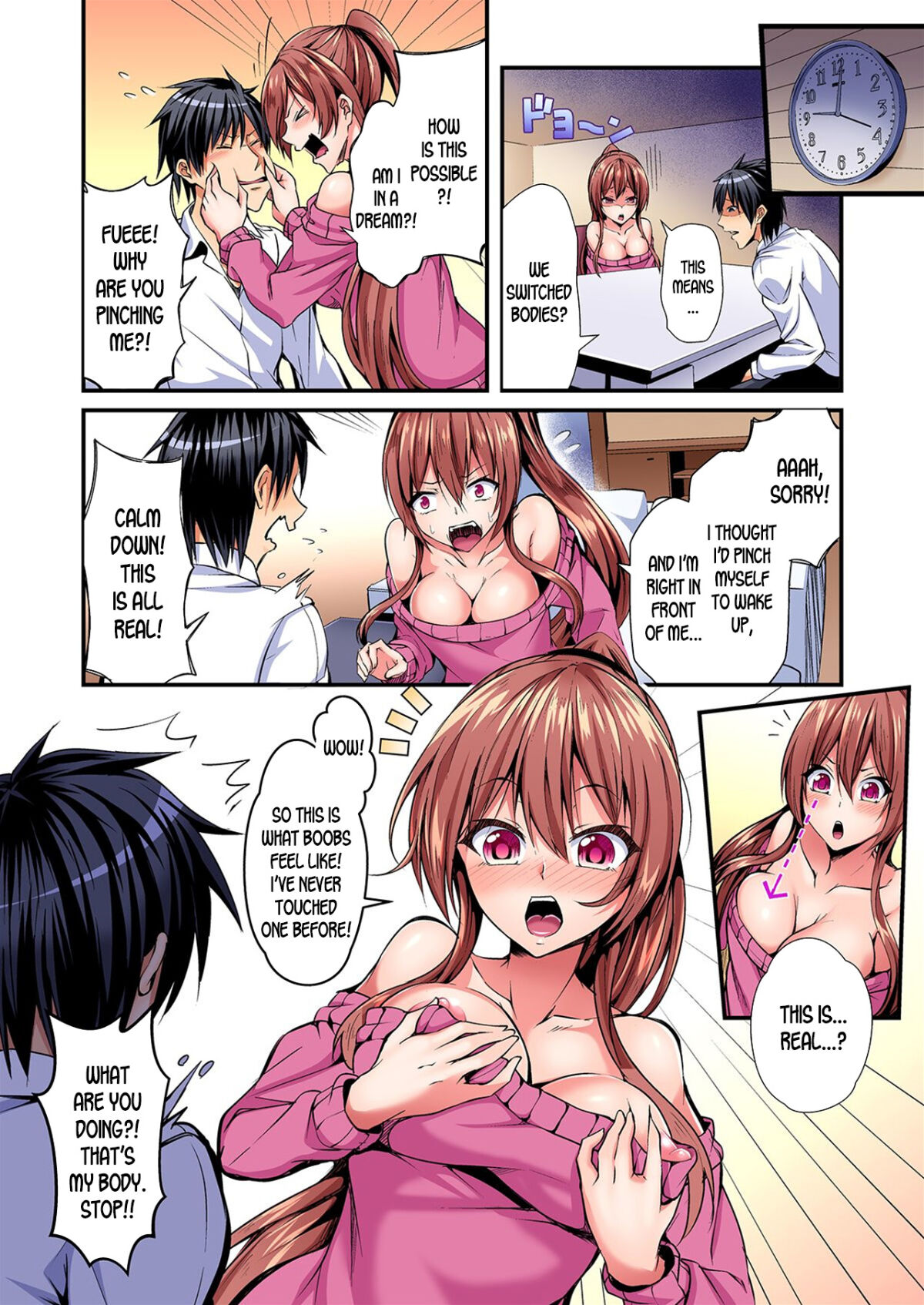 Switch bodies and have noisy sex! I can't stand Ayanee's sensitive body 1-6 page 7