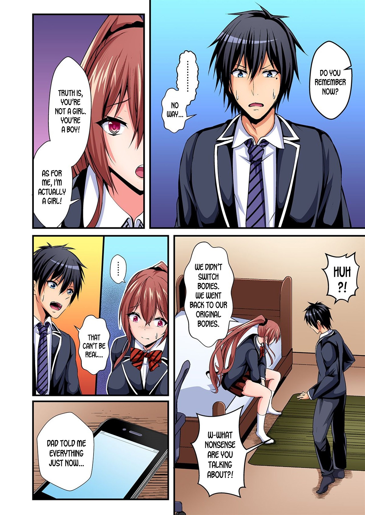 Switch bodies and have noisy sex! I can't stand Ayanee's sensitive body 1-6 page 105
