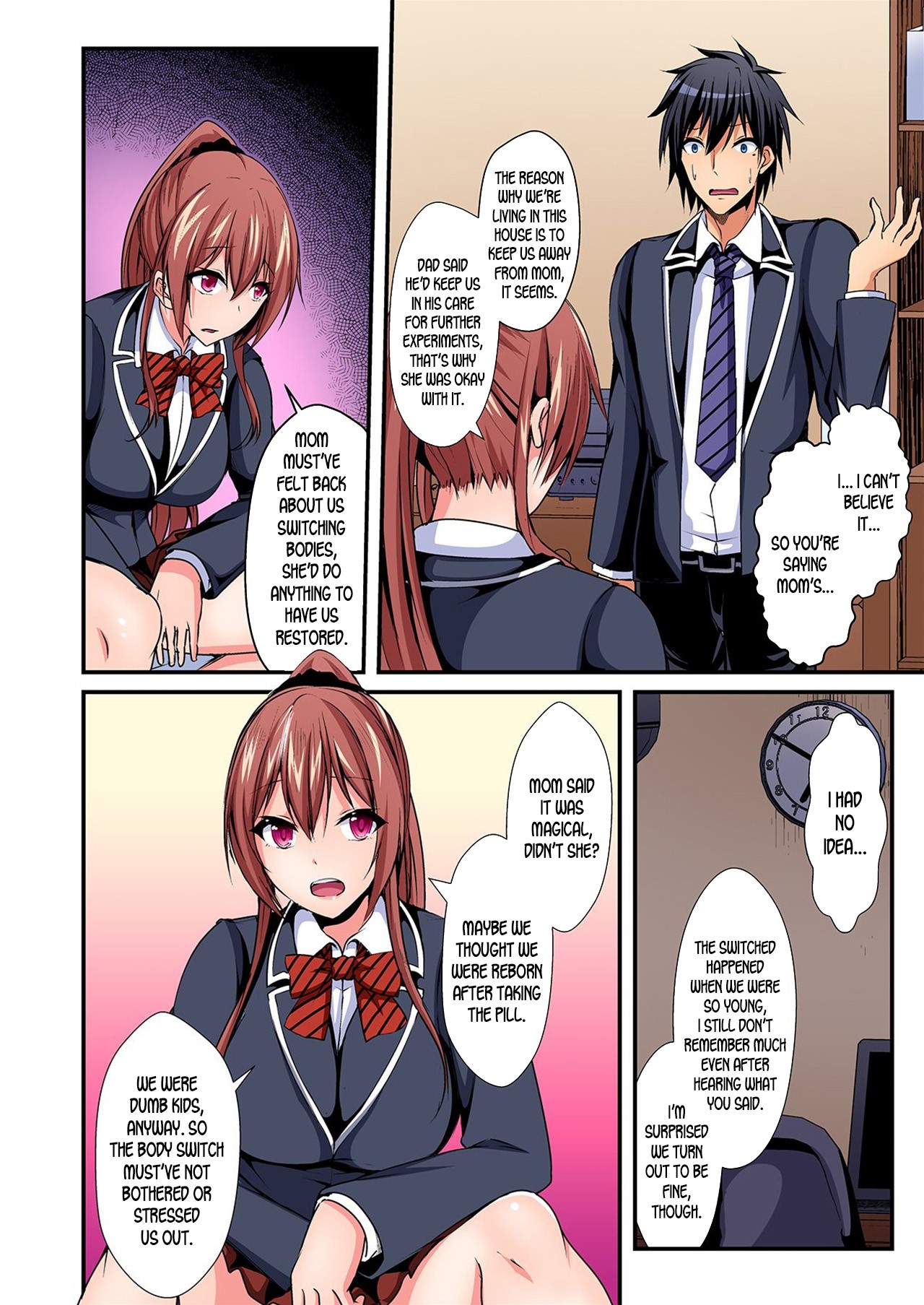 Switch bodies and have noisy sex! I can't stand Ayanee's sensitive body 1-6 page 109