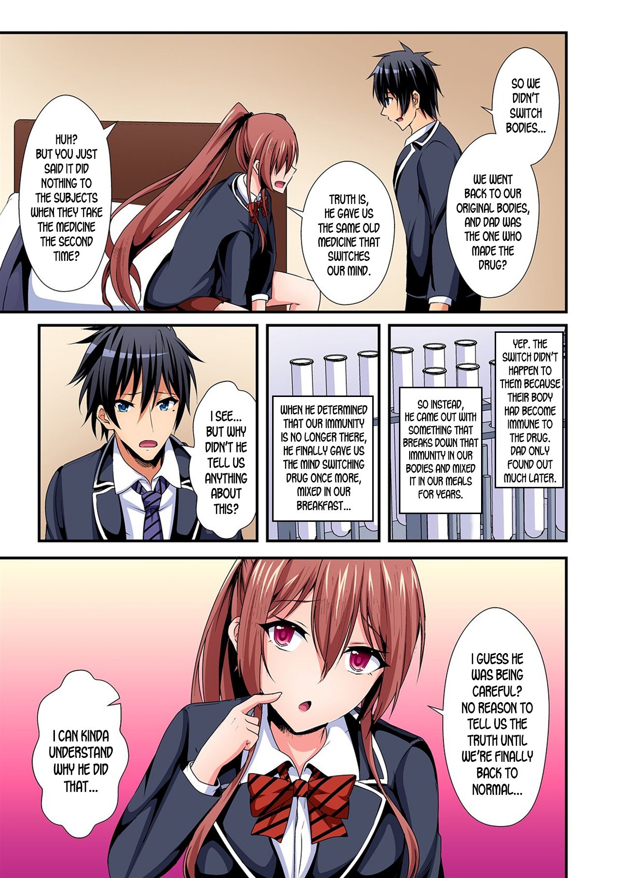Switch bodies and have noisy sex! I can't stand Ayanee's sensitive body 1-6 page 110