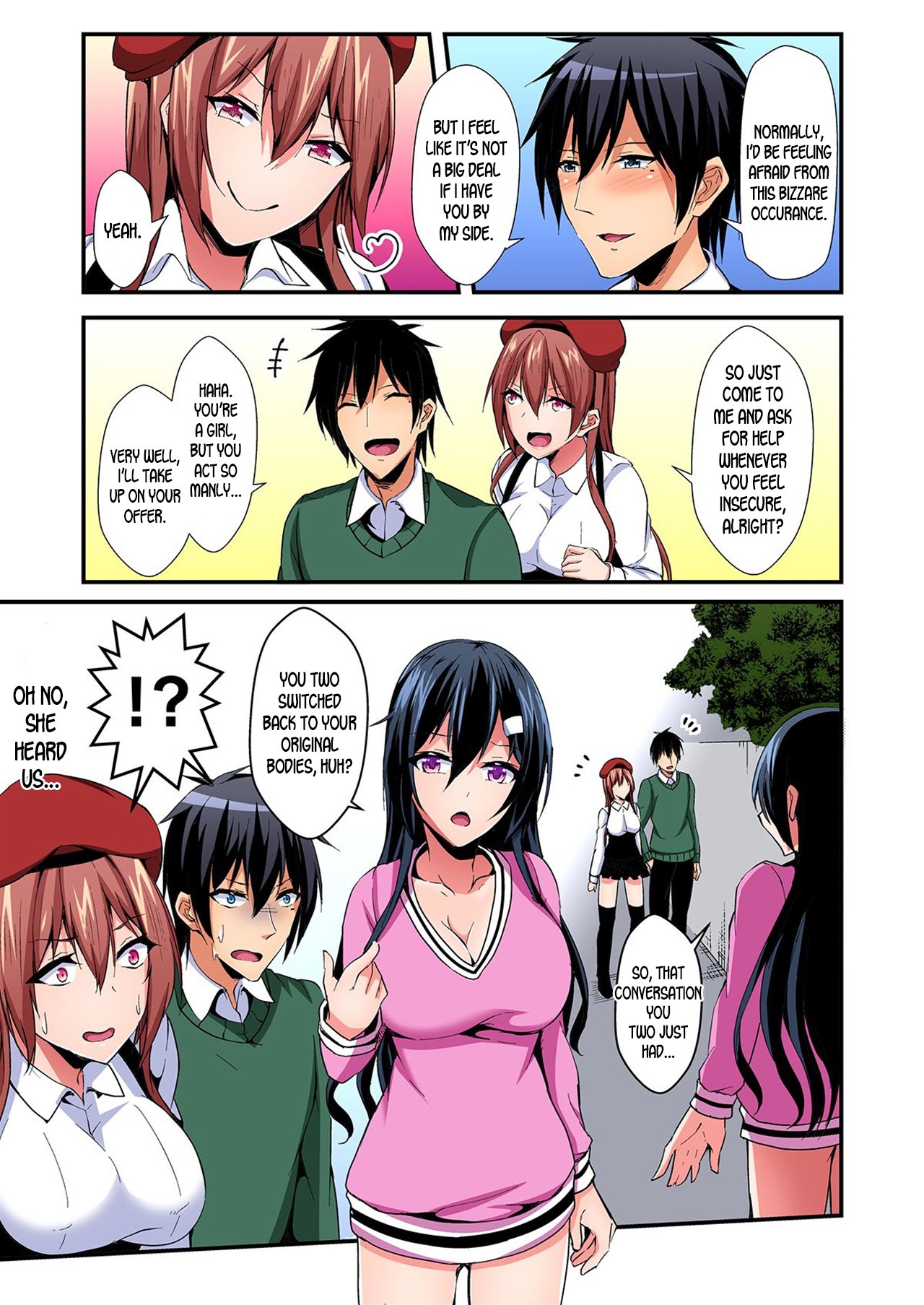 Switch bodies and have noisy sex! I can't stand Ayanee's sensitive body 1-6 page 149