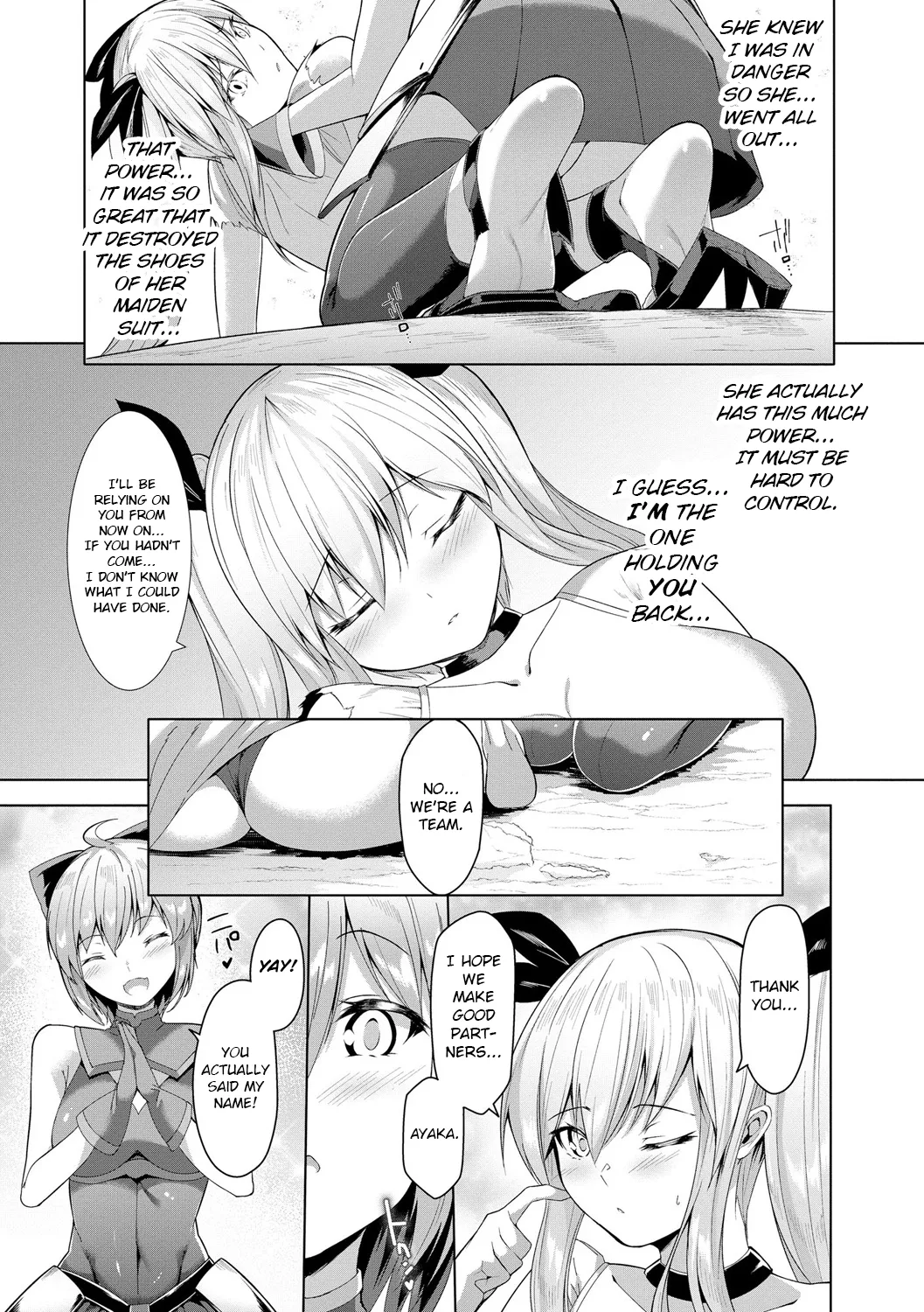 Sword-legged Battle Maiden Ayaka ~Gorgeous Feet That Purify Darkness~ Ep. 1-8 page 45