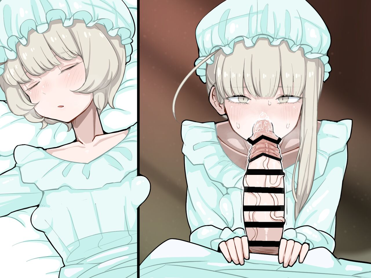 竿姉妹～チンポの生えた双子姉妹が朝っぱらから勃起しまくり射精しまくり～ page 137