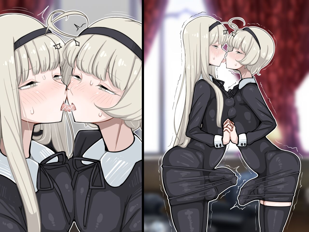 竿姉妹～チンポの生えた双子姉妹が朝っぱらから勃起しまくり射精しまくり～ page 182
