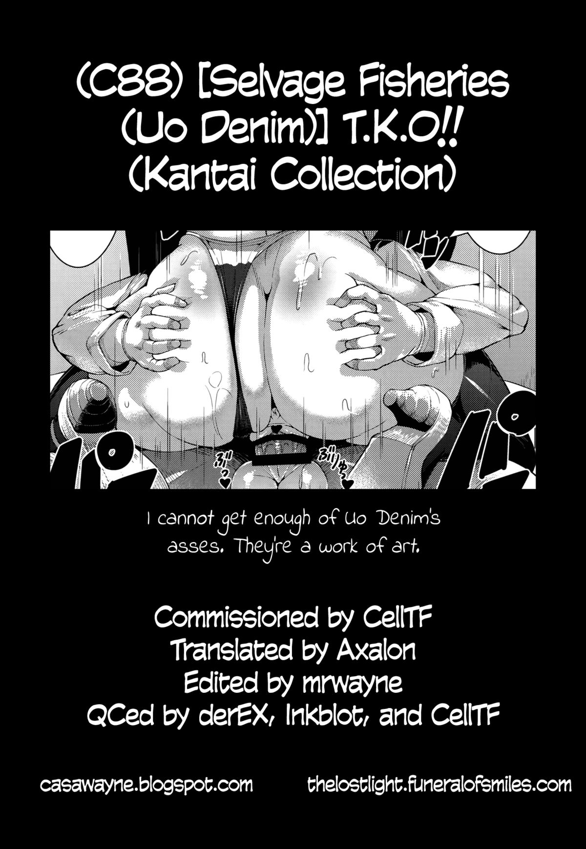 T.K.O!! (Kantai Collection -KanColle-) [English] =TLL + CW= page 21
