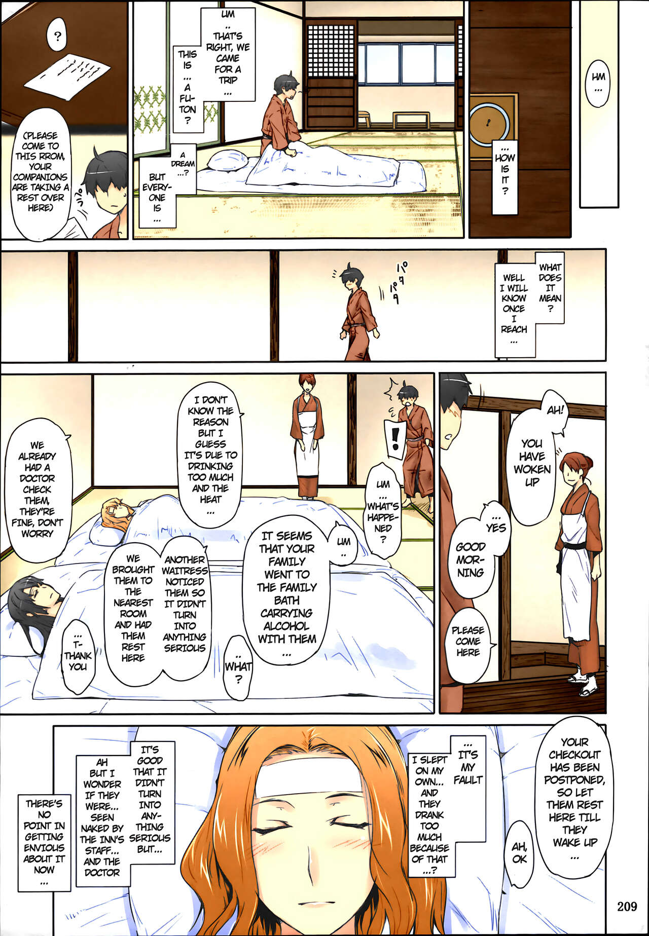 Tachibana-san's Circumstances With a Man page 209