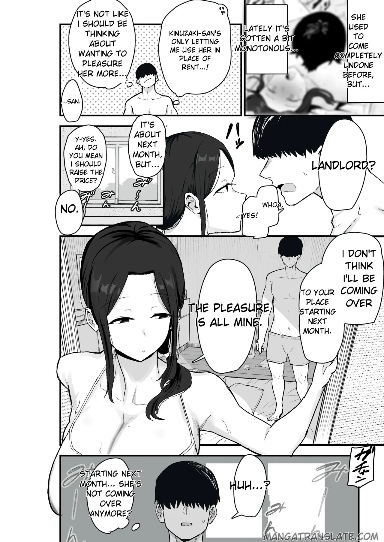 Taihai Tsuma 2 Taihaikei Hitozuma o Yachin Kawari ni Koki Tsukaeru Hanashi page 9