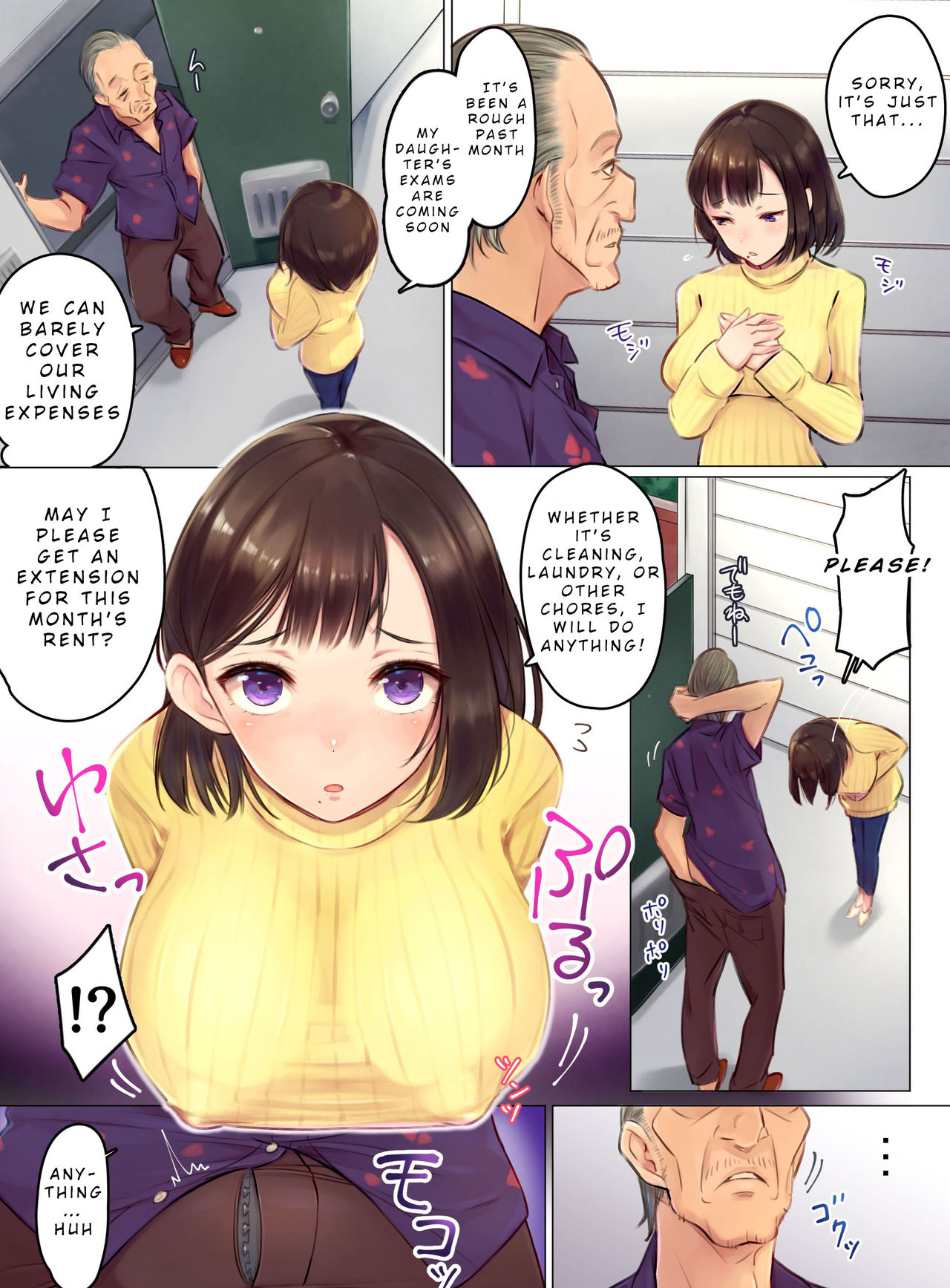 Tainou Yachin wa Karada Barai de ~Kichiku Ooya ni Netorareru Bijin Oyako~ page 5