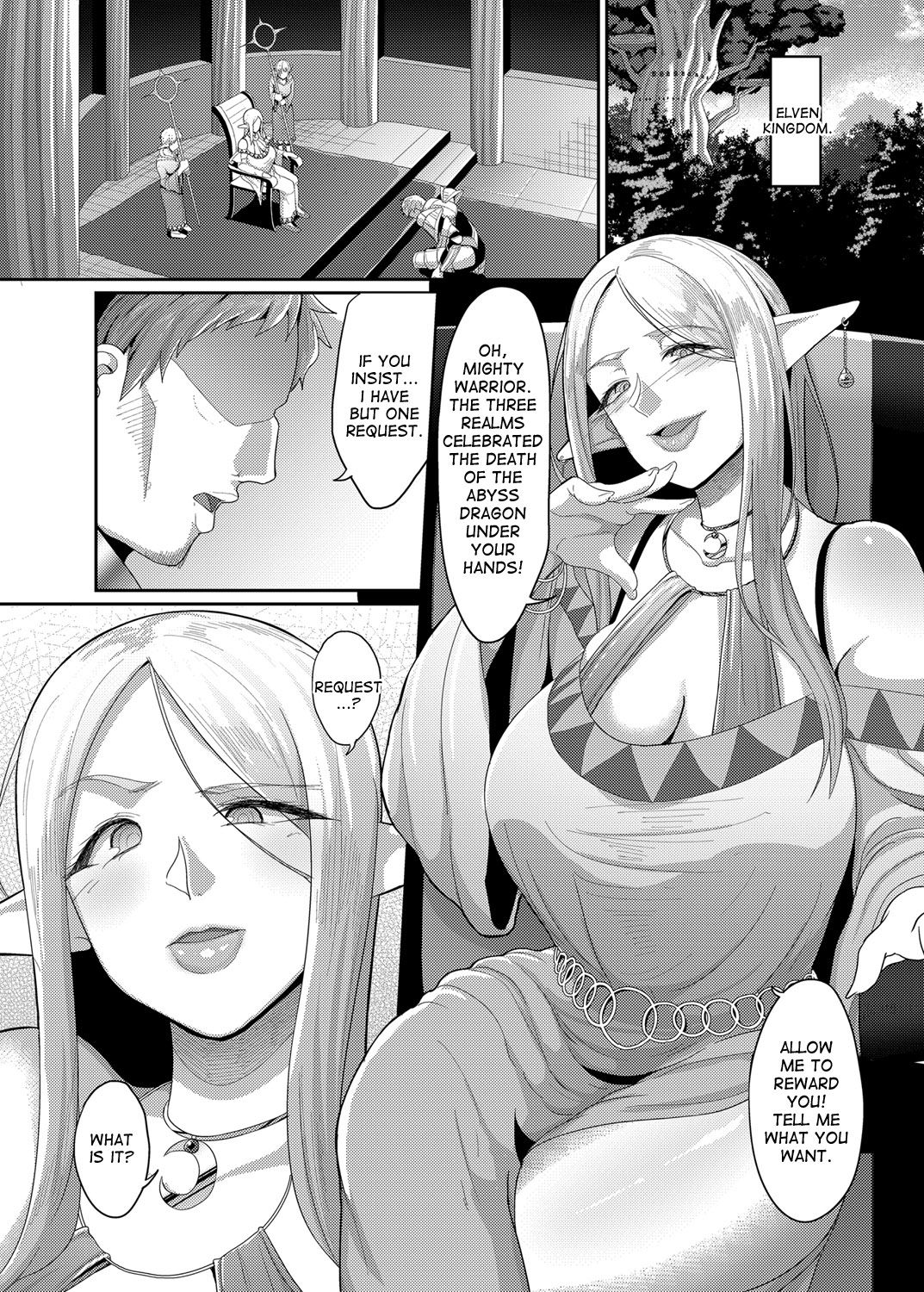 Takabisha Elf Kyousei Konin!! page 4
