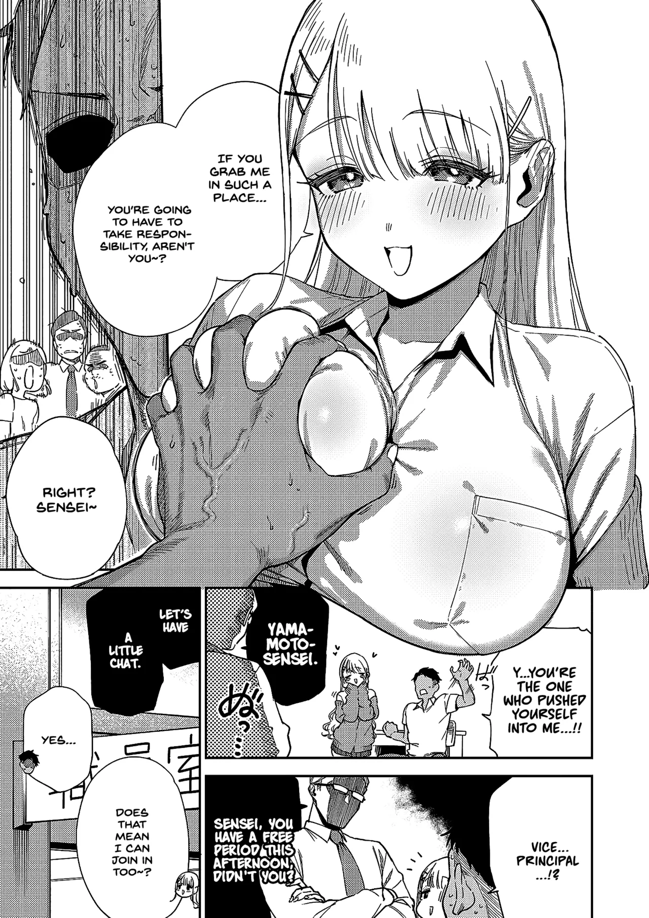 Takanashi-chan is a Troublemaker page 3