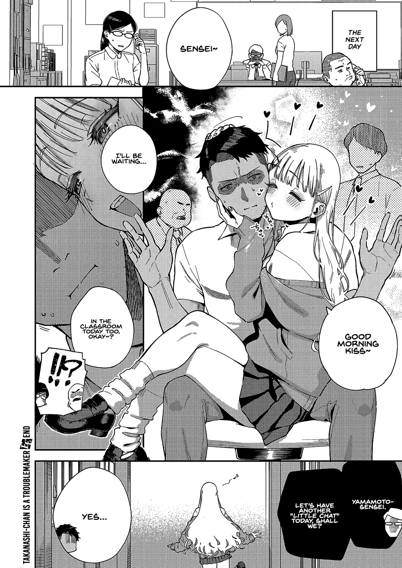 Takanashi-chan is a Troublemaker page 32