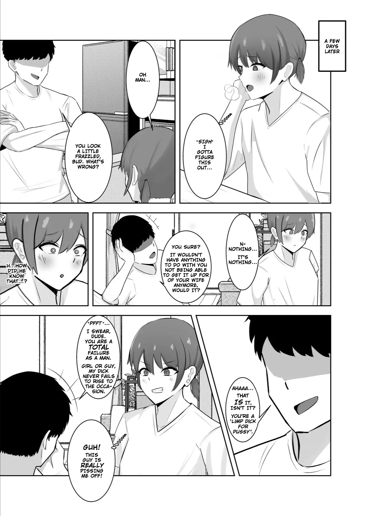 Taking Advantage of a Married Man's Weakness, and Training Him to be a Sissy Bitch page 14