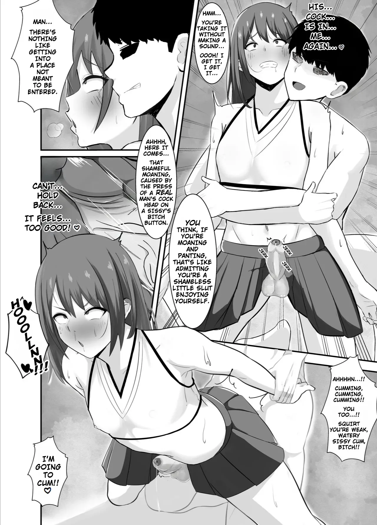 Taking Advantage of a Married Man's Weakness, and Training Him to be a Sissy Bitch page 19