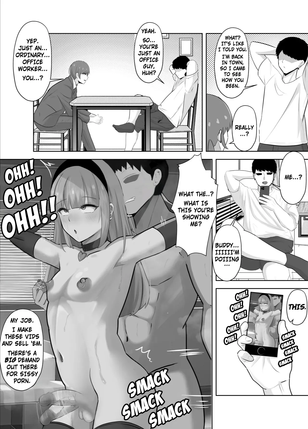 Taking Advantage of a Married Man's Weakness, and Training Him to be a Sissy Bitch page 3