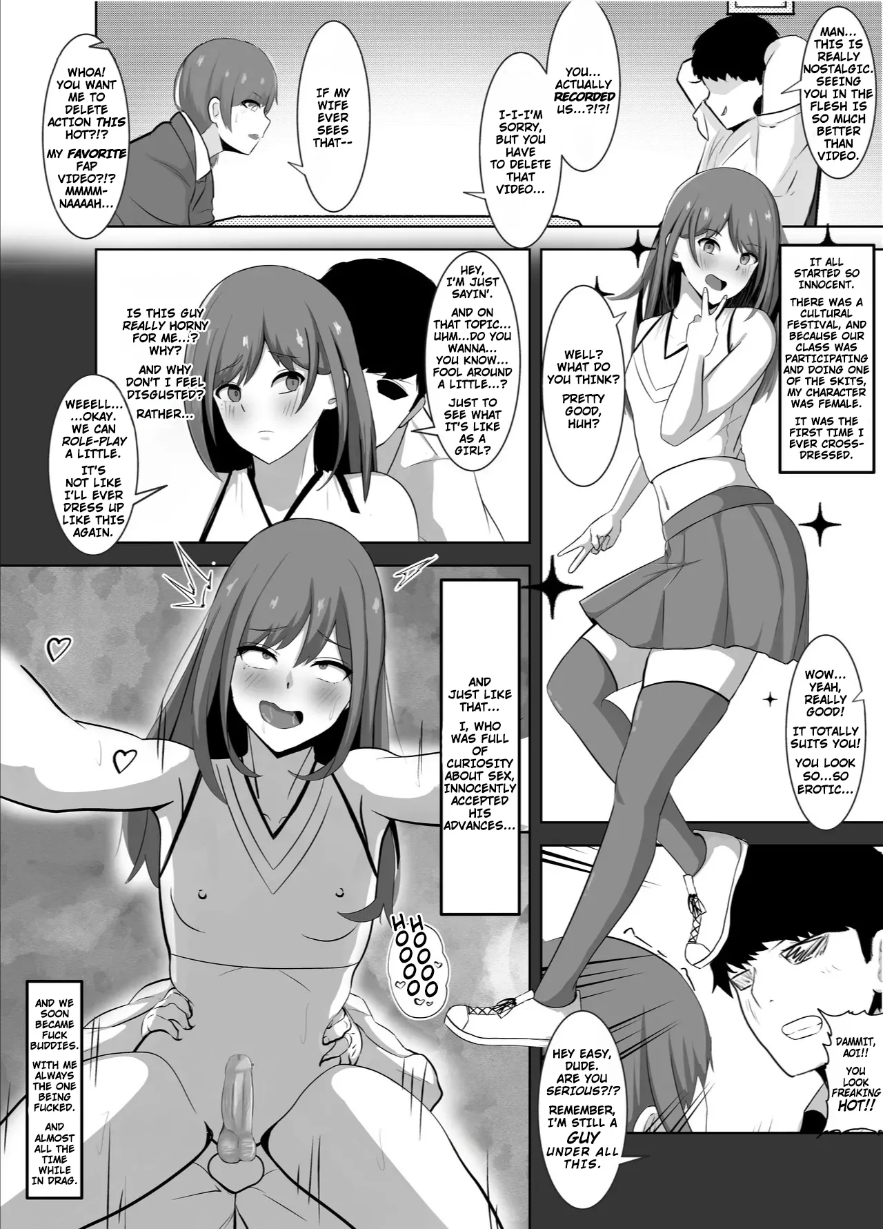 Taking Advantage of a Married Man's Weakness, and Training Him to be a Sissy Bitch page 5