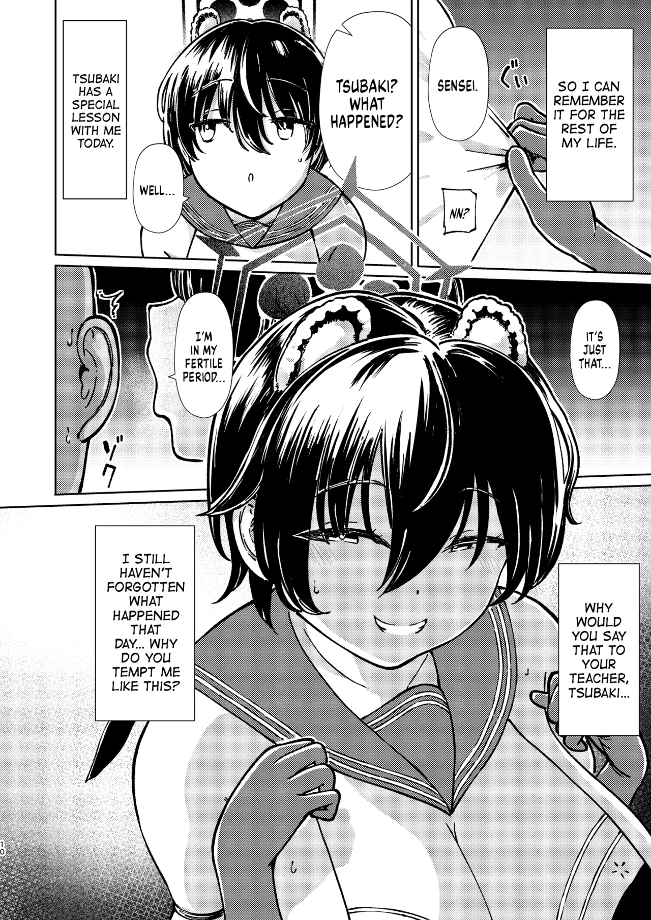 Taking My Virgin Sensei's Seed While I Sleep page 9
