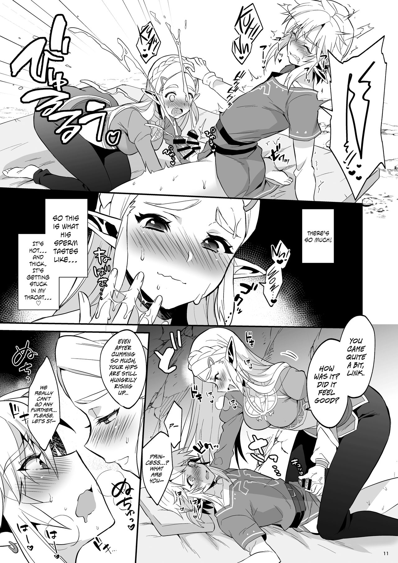 Taking Steps to Ensure Hyrule's Prosperity! (The Legend of Zelda) [English] =The Lost Light= page 12