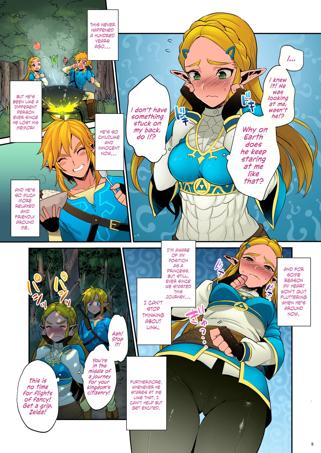 Taking Steps to Ensure Hyrule's Prosperity! (The Legend of Zelda) [English] =The Lost Light= page 3