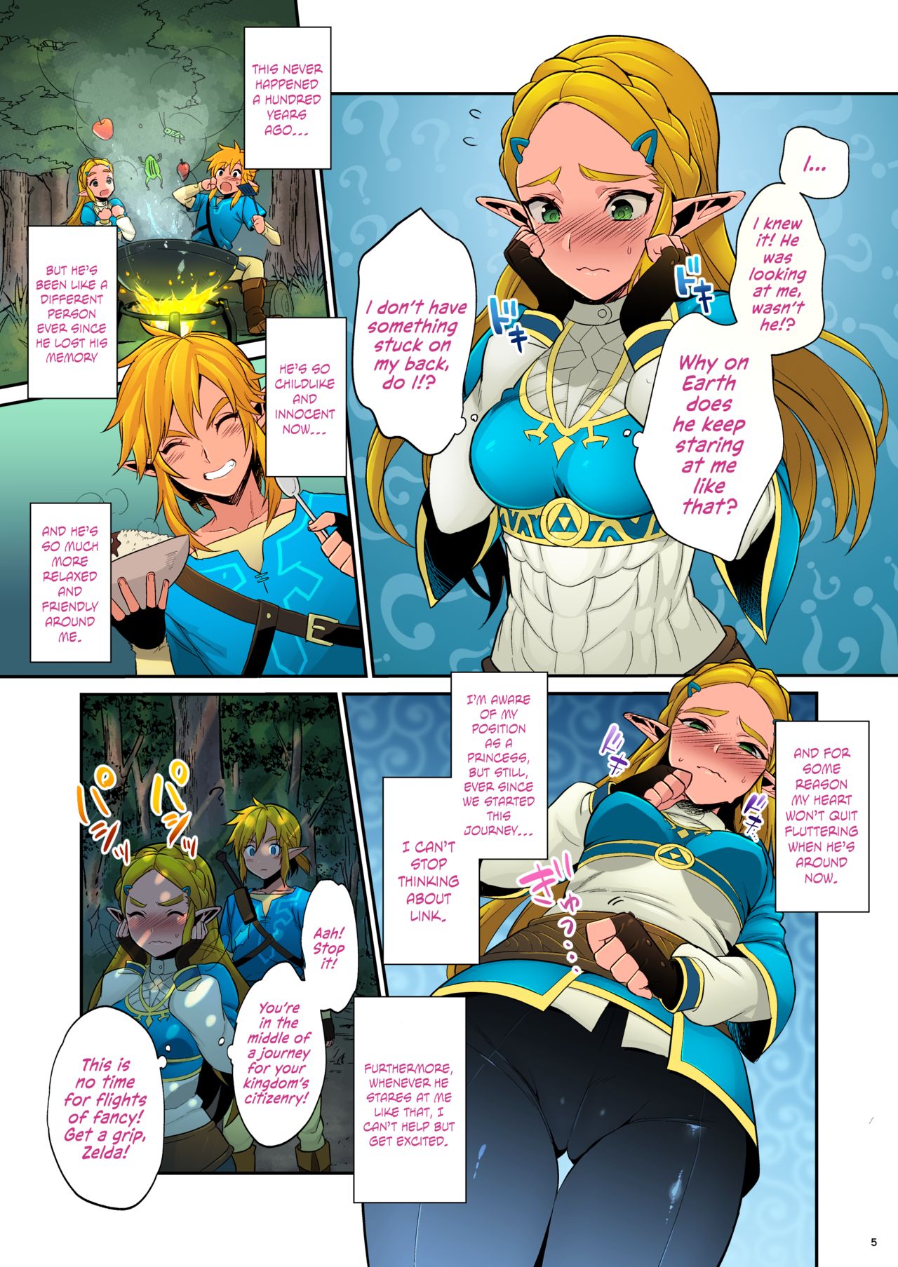 Taking Steps to Ensure Hyrule's Prosperity! (The Legend of Zelda) [English] =The Lost Light= page 6