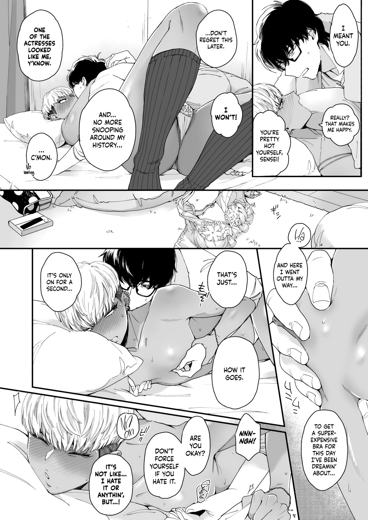 Taking the Initiative to Seduce Sensei page 14