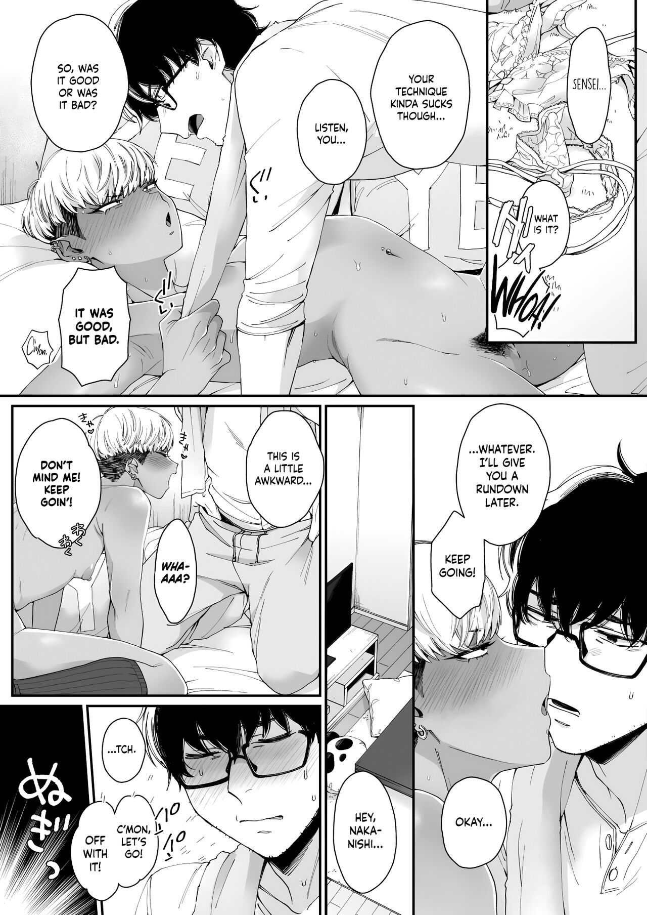 Taking the Initiative to Seduce Sensei page 19
