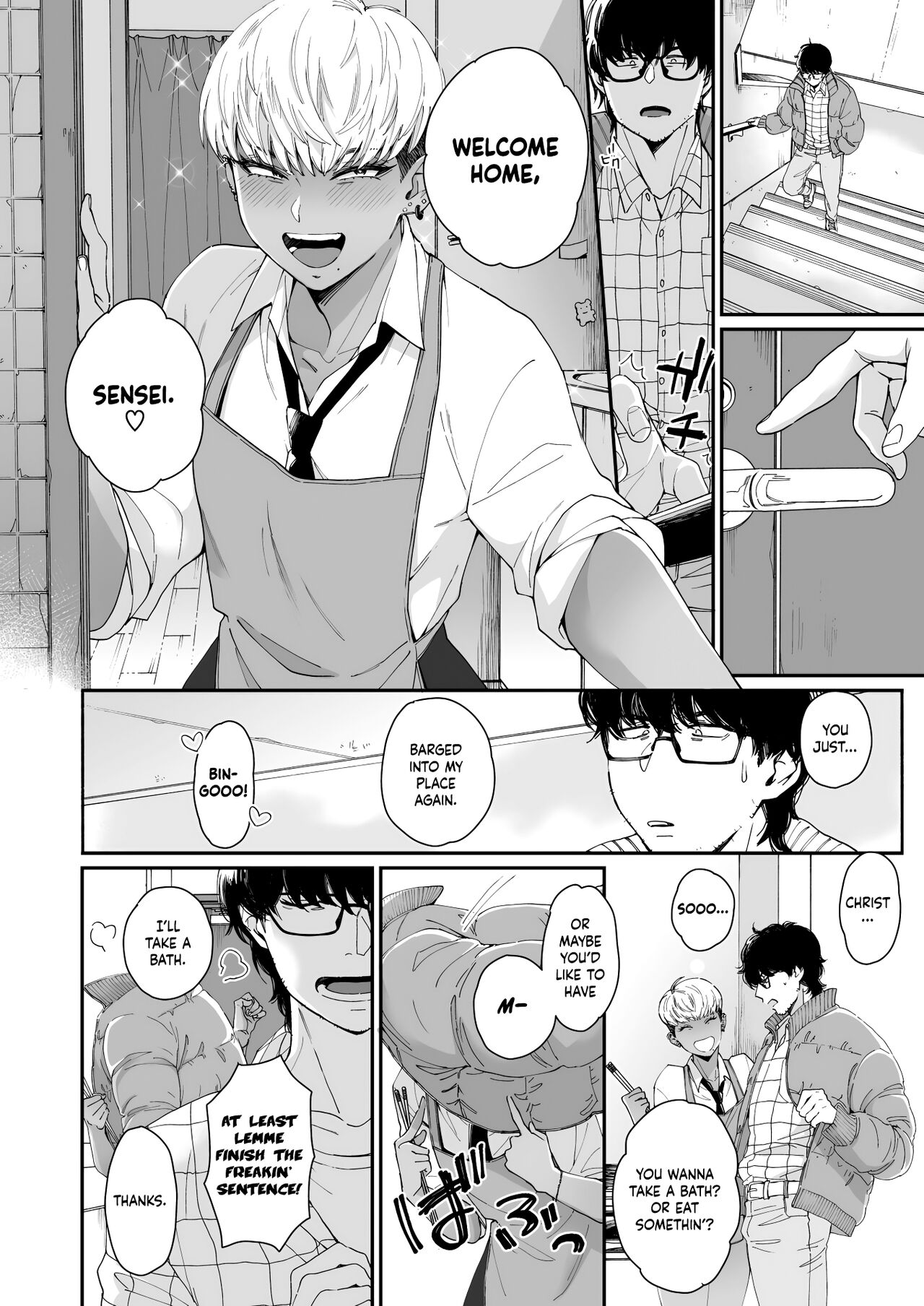 Taking the Initiative to Seduce Sensei page 2