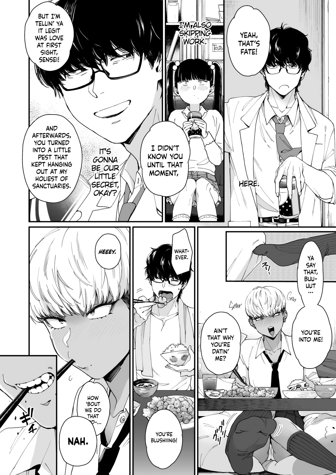 Taking the Initiative to Seduce Sensei page 4