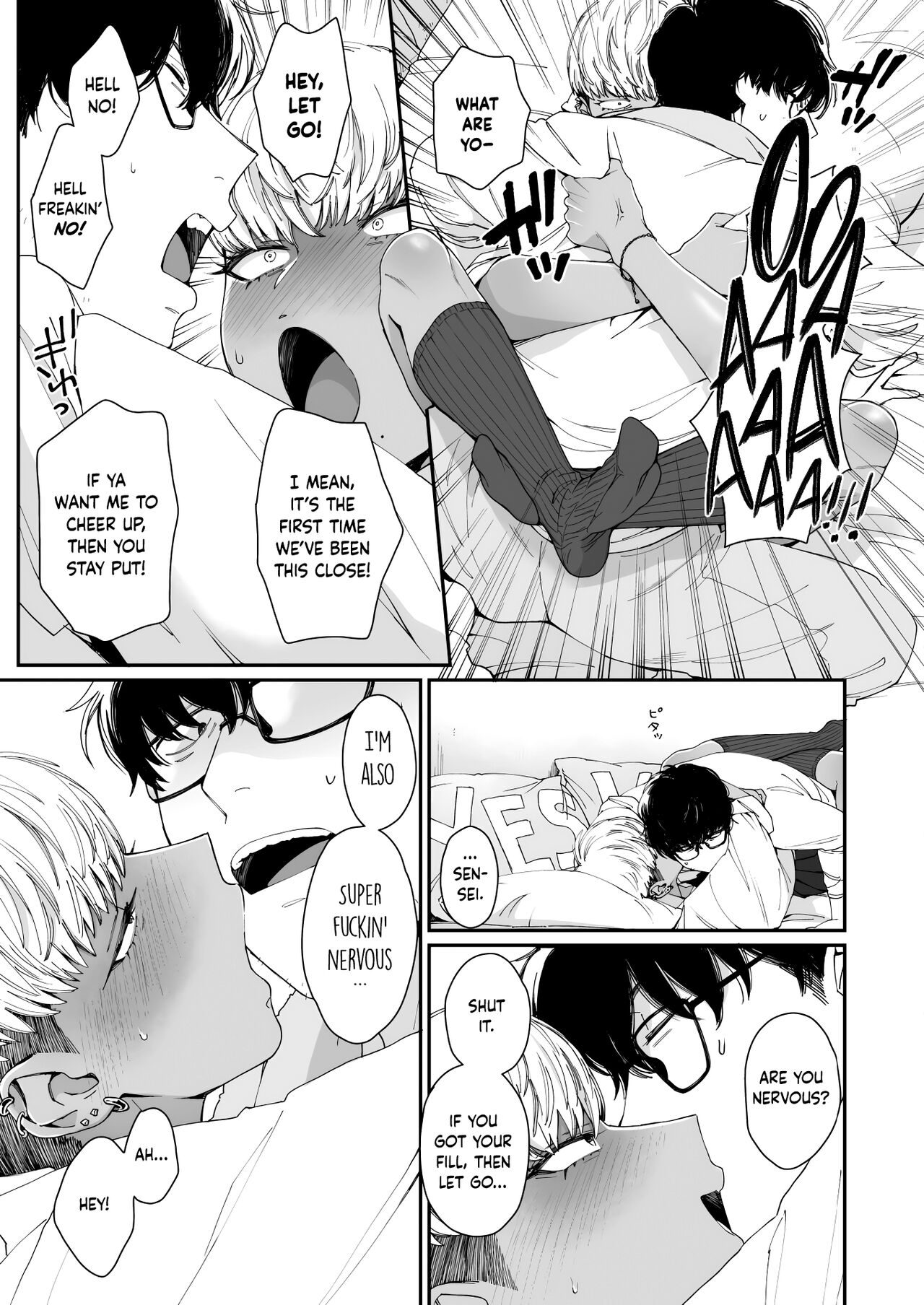 Taking the Initiative to Seduce Sensei page 9