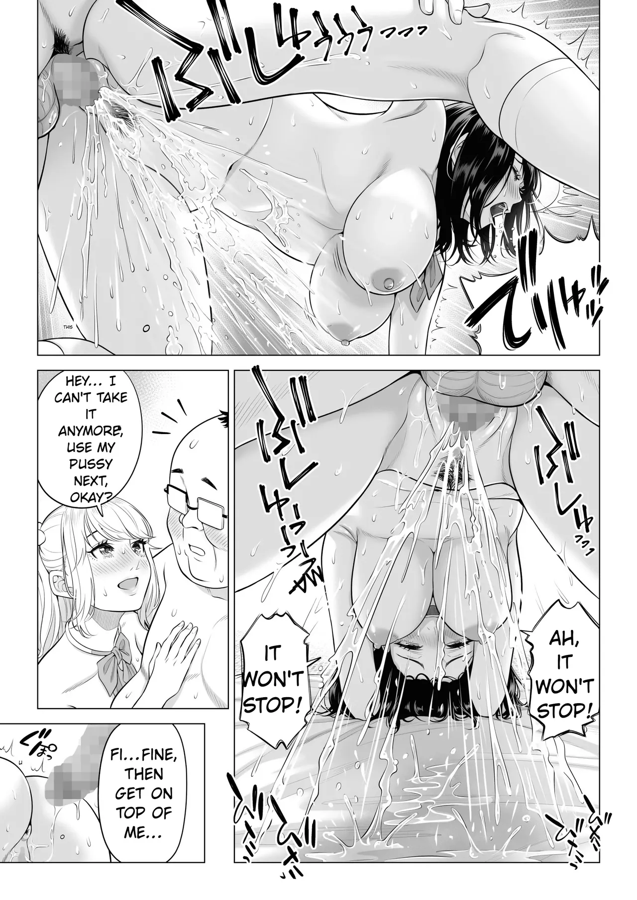 Taking the turn - The story of how us three sister took care of our step-father needs page 112