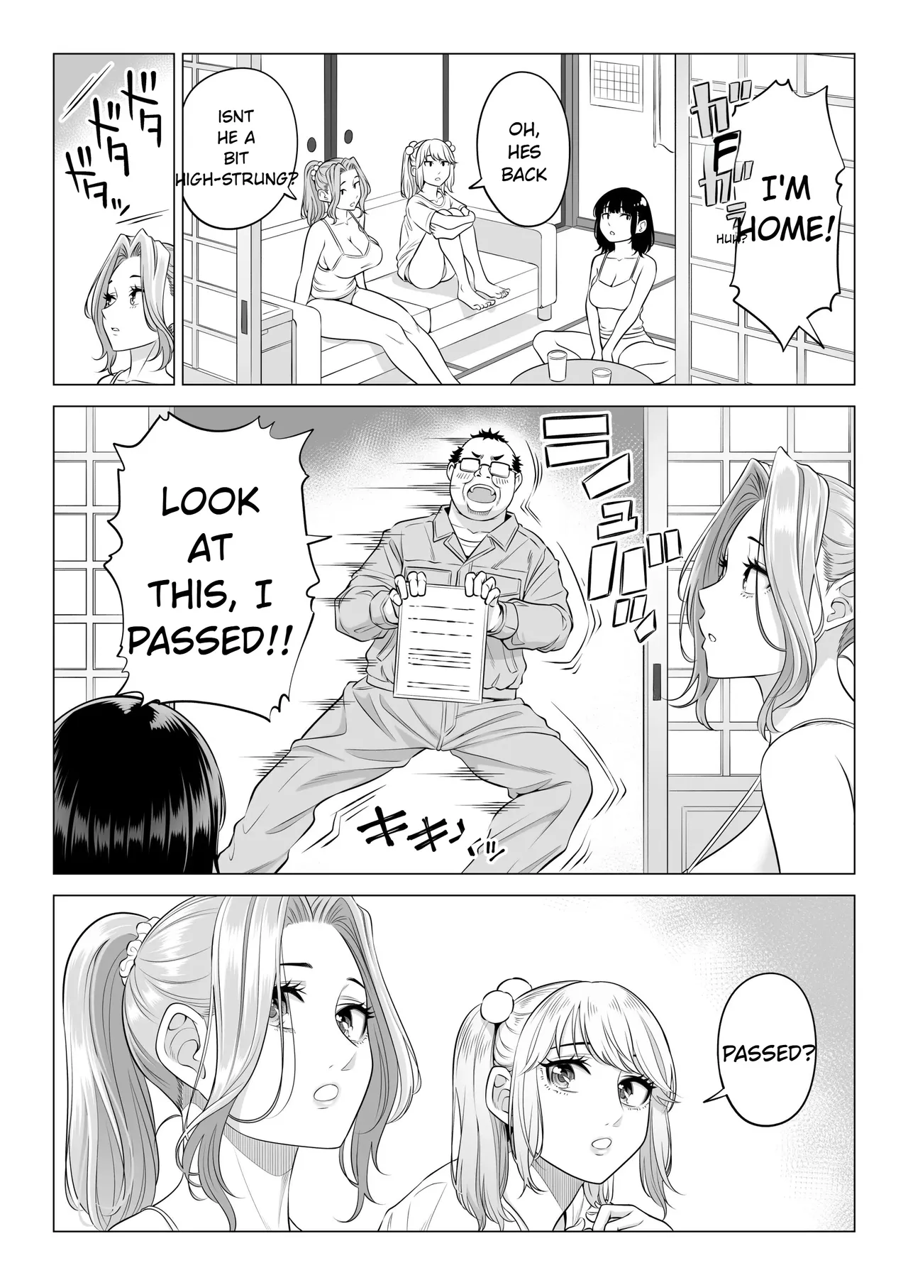 Taking the turn - The story of how us three sister took care of our step-father needs page 141