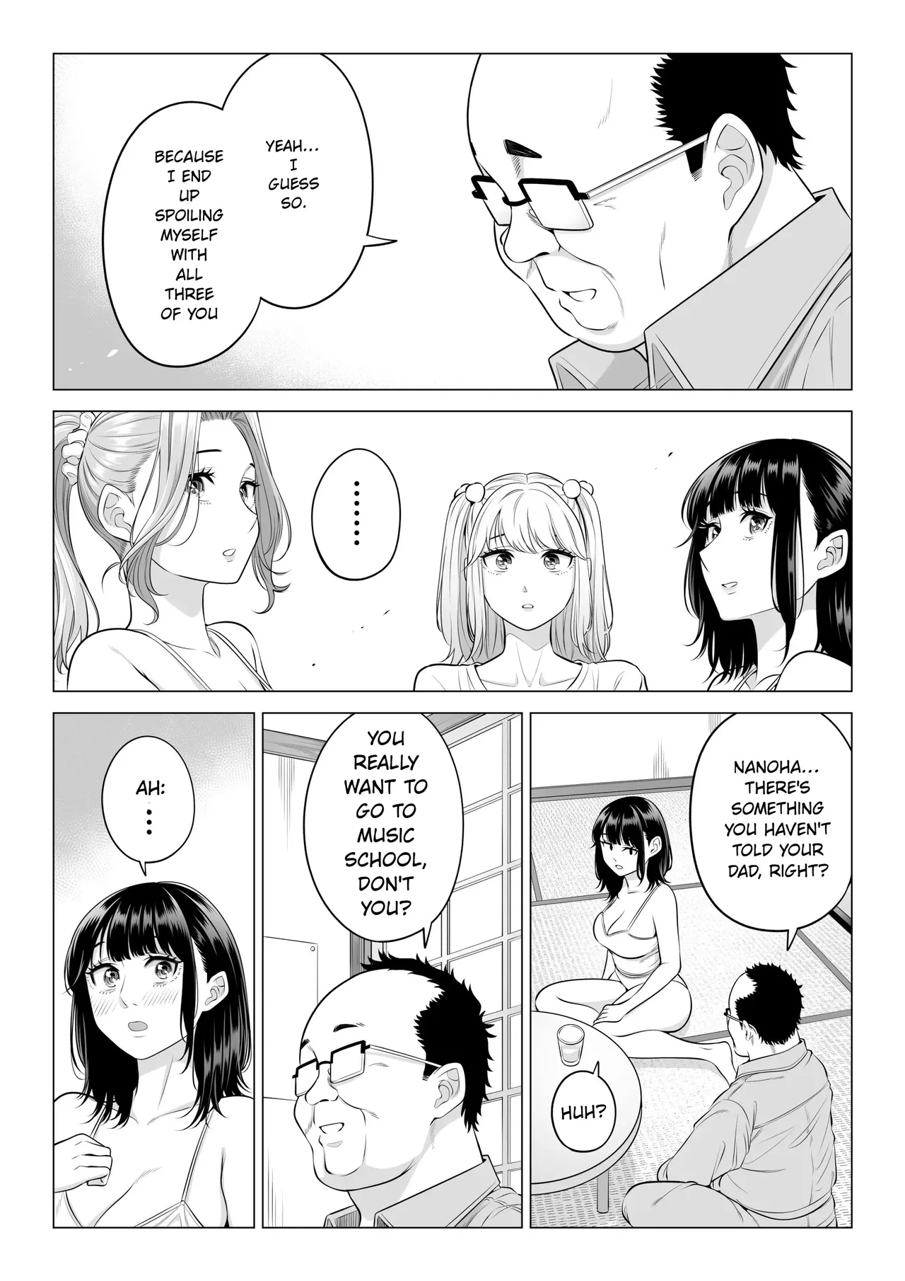 Taking the turn - The story of how us three sister took care of our step-father needs page 143