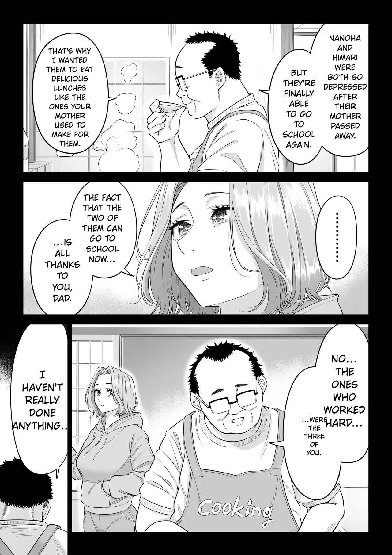 Taking the turn - The story of how us three sister took care of our step-father needs page 78