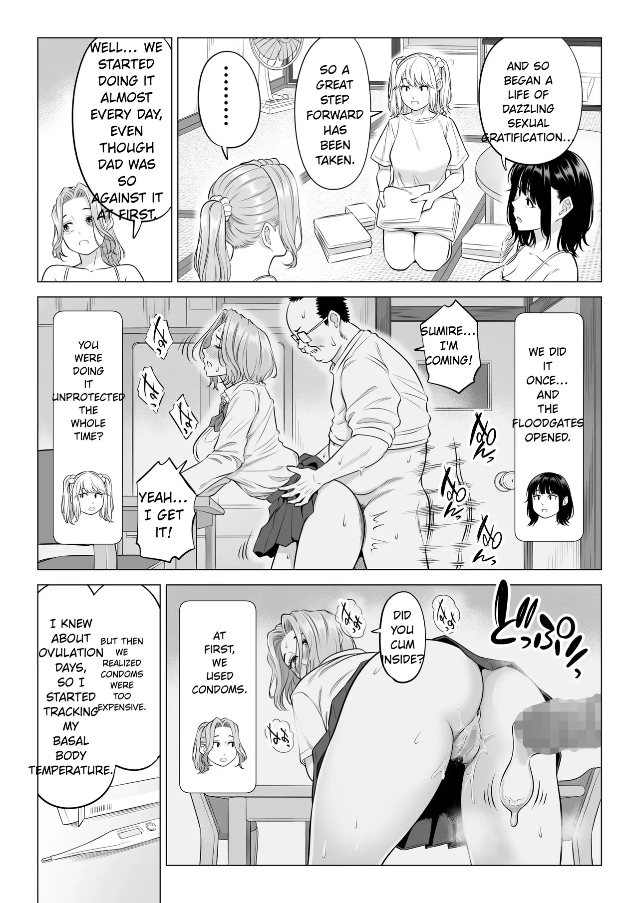Taking the turn - The story of how us three sister took care of our step-father needs page 87