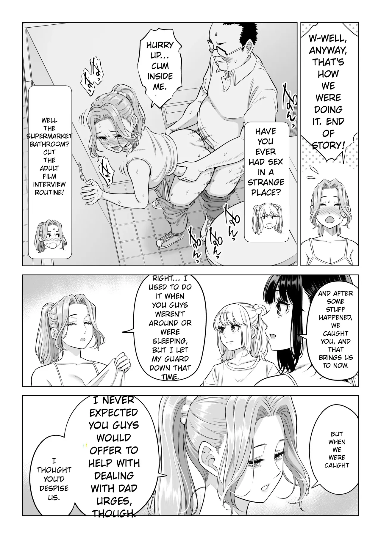 Taking the turn - The story of how us three sister took care of our step-father needs page 91