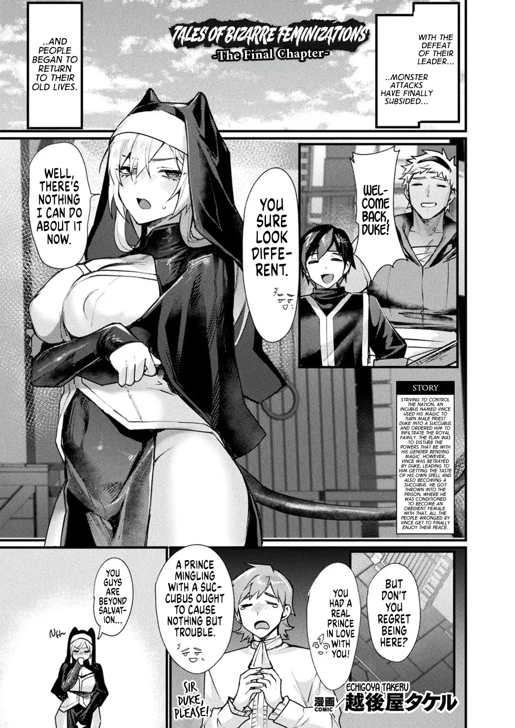 Tales of Bizarre Feminizations -The Final Chapter- page 1