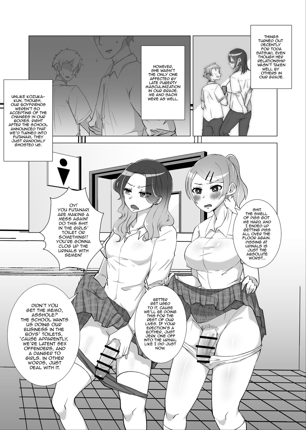 Tales of High School Girls Reaching Happy Ends Despite Undergoing Masculinization page 4