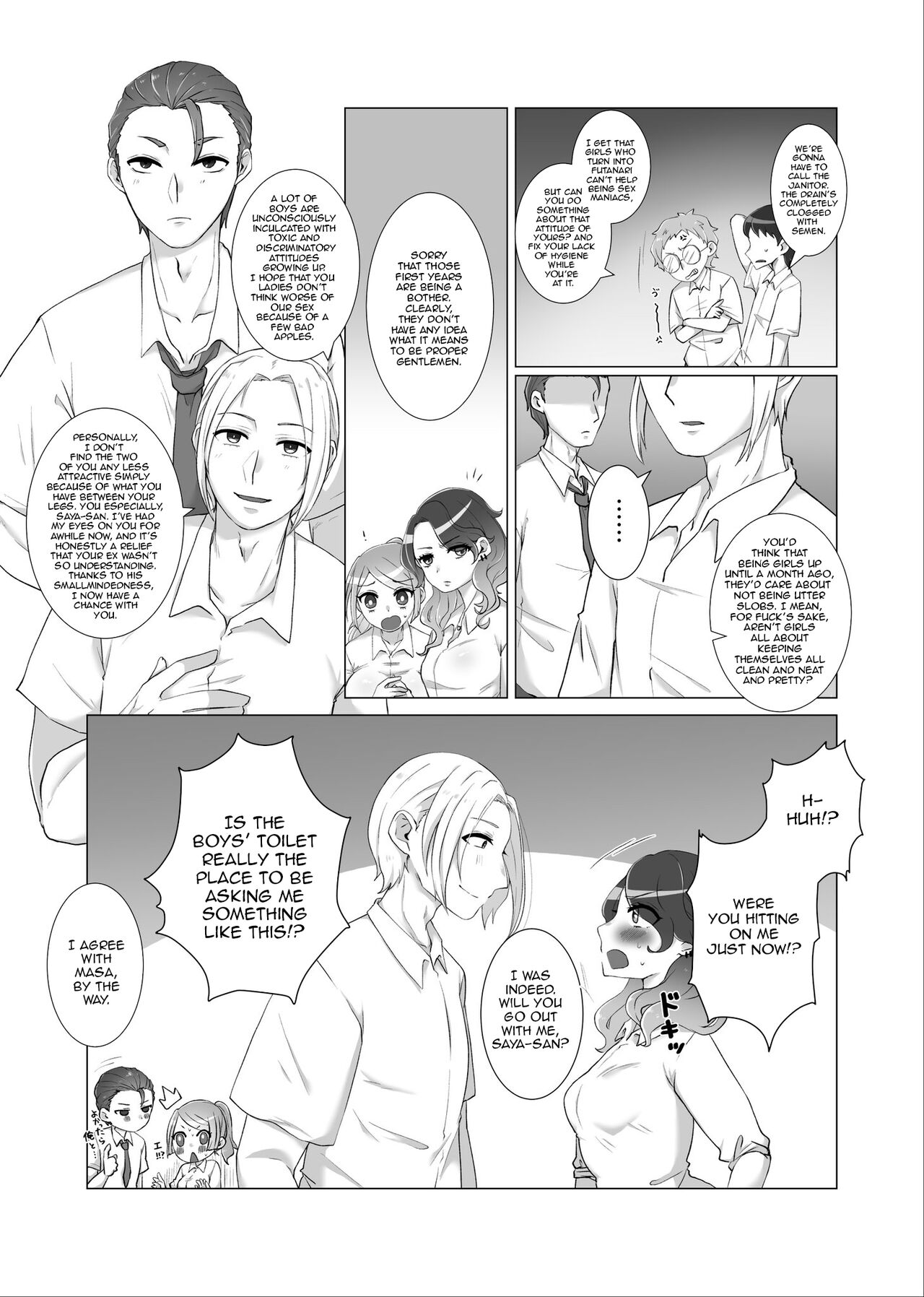 Tales of High School Girls Reaching Happy Ends Despite Undergoing Masculinization page 5