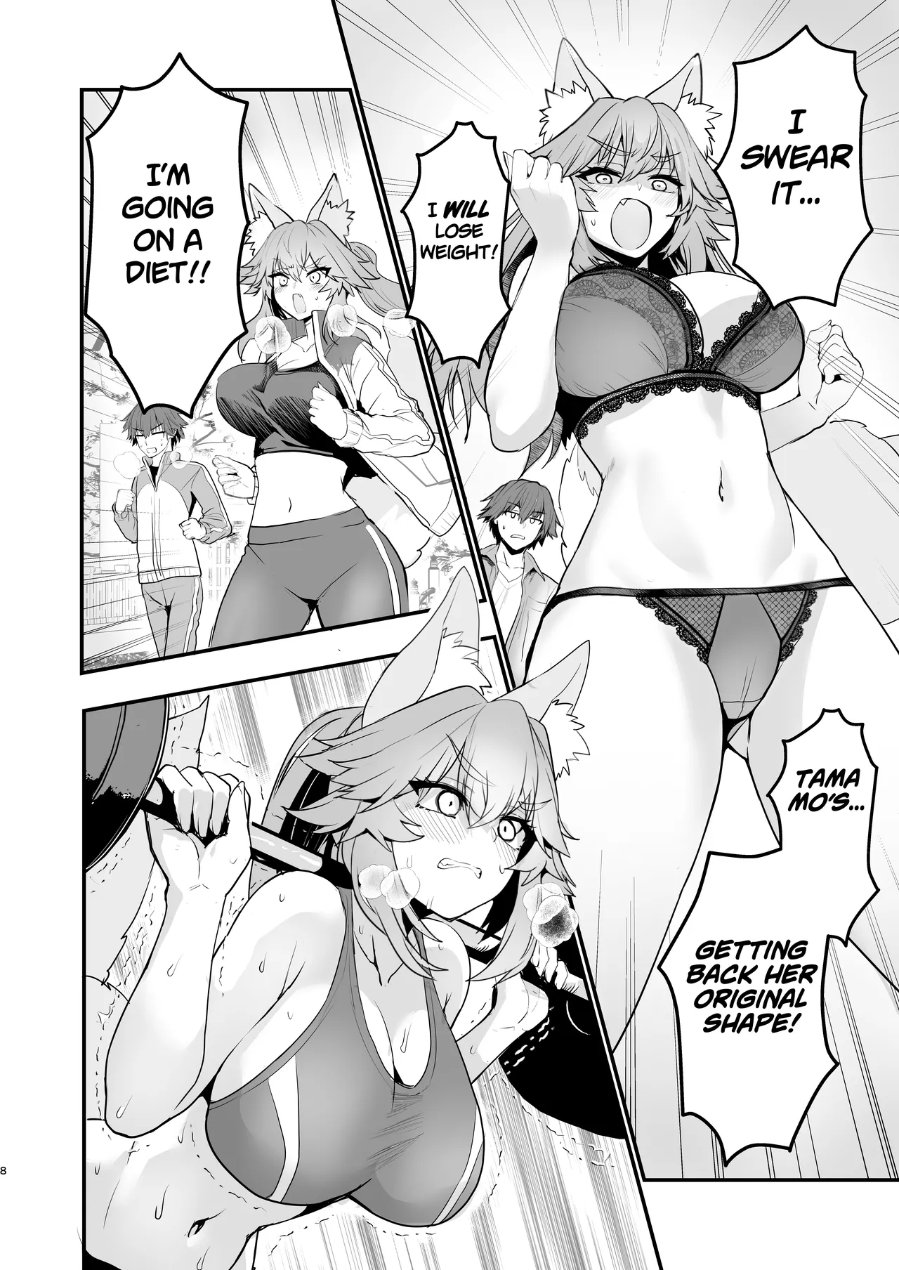 Tamamo-san Taikei Iji Workout - Tamamo-san's Stay in Good Shape Workout page 7