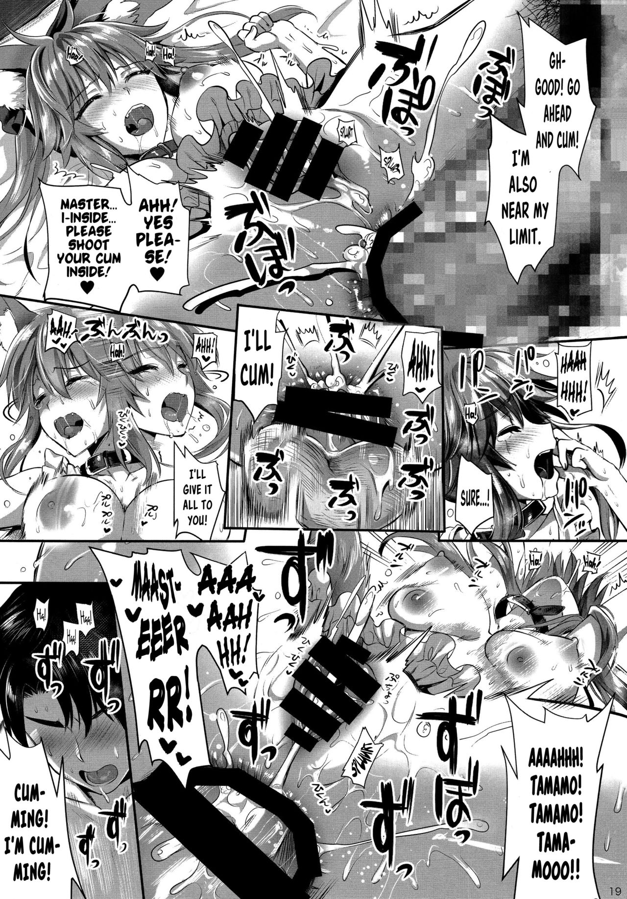 Tamamo Training, Anal Discipline page 19