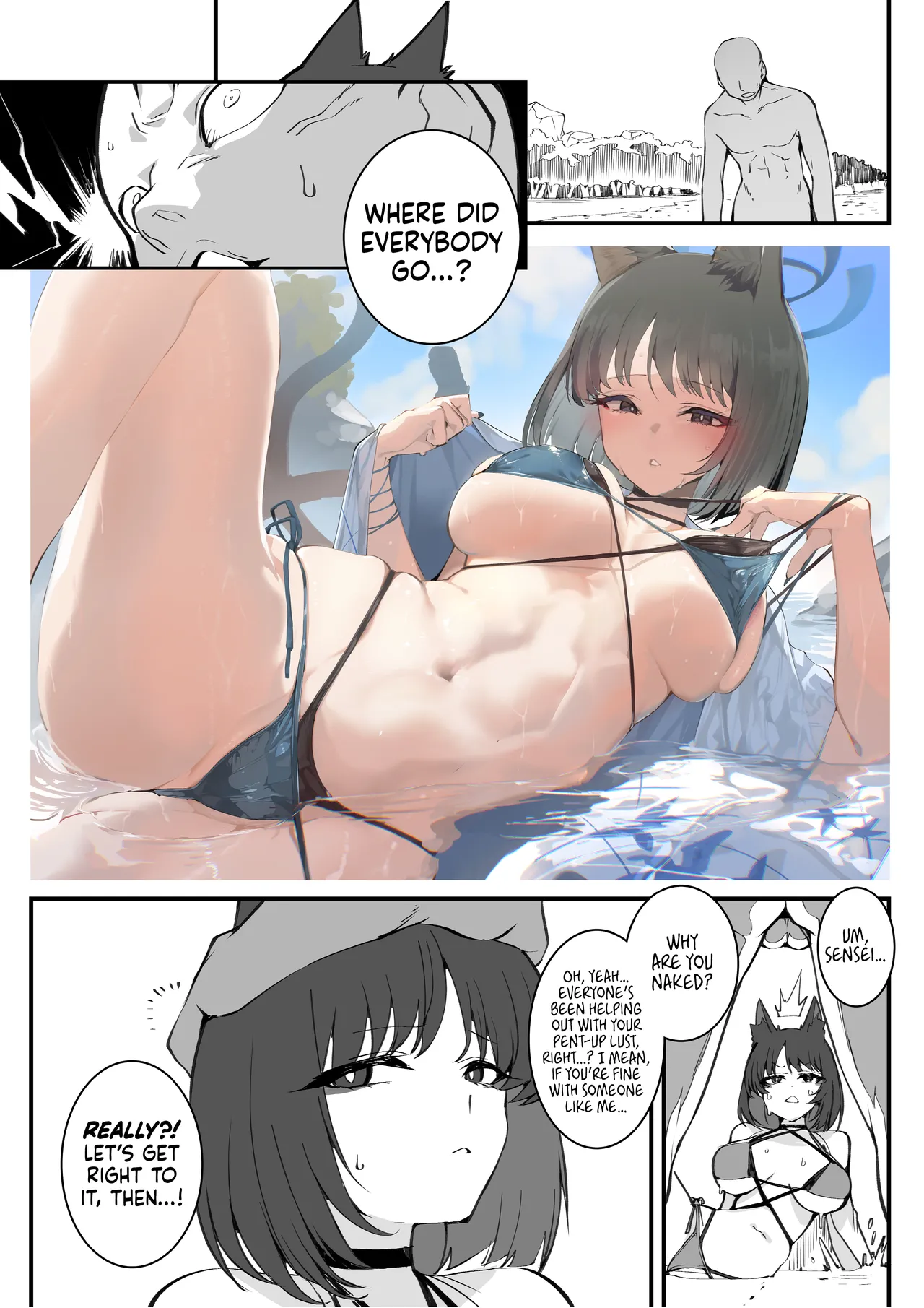Tamari ni Tamatta Seiyoku Uketomemasu Sensei no Koto ga Daisukidakara... Seishori Schedule Go-Youi Shimashita 4 ー I’ll Handle Your Pent-Up Lust! Sensei! We Really Love You, So... We’ve Come Up With A Way To... Relieve You❤ 4 page 24