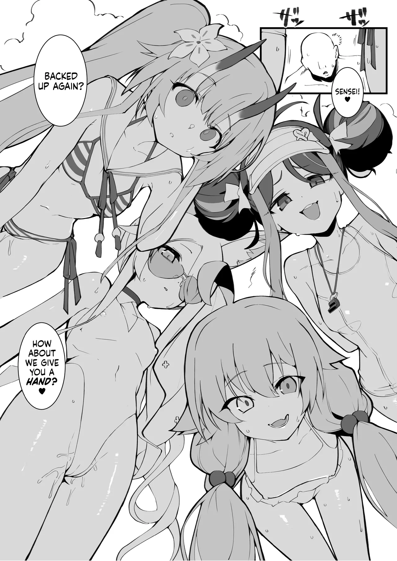 Tamari ni Tamatta Seiyoku Uketomemasu Sensei no Koto ga Daisukidakara... Seishori Schedule Go-Youi Shimashita 4 ー I’ll Handle Your Pent-Up Lust! Sensei! We Really Love You, So... We’ve Come Up With A Way To... Relieve You❤ 4 page 28
