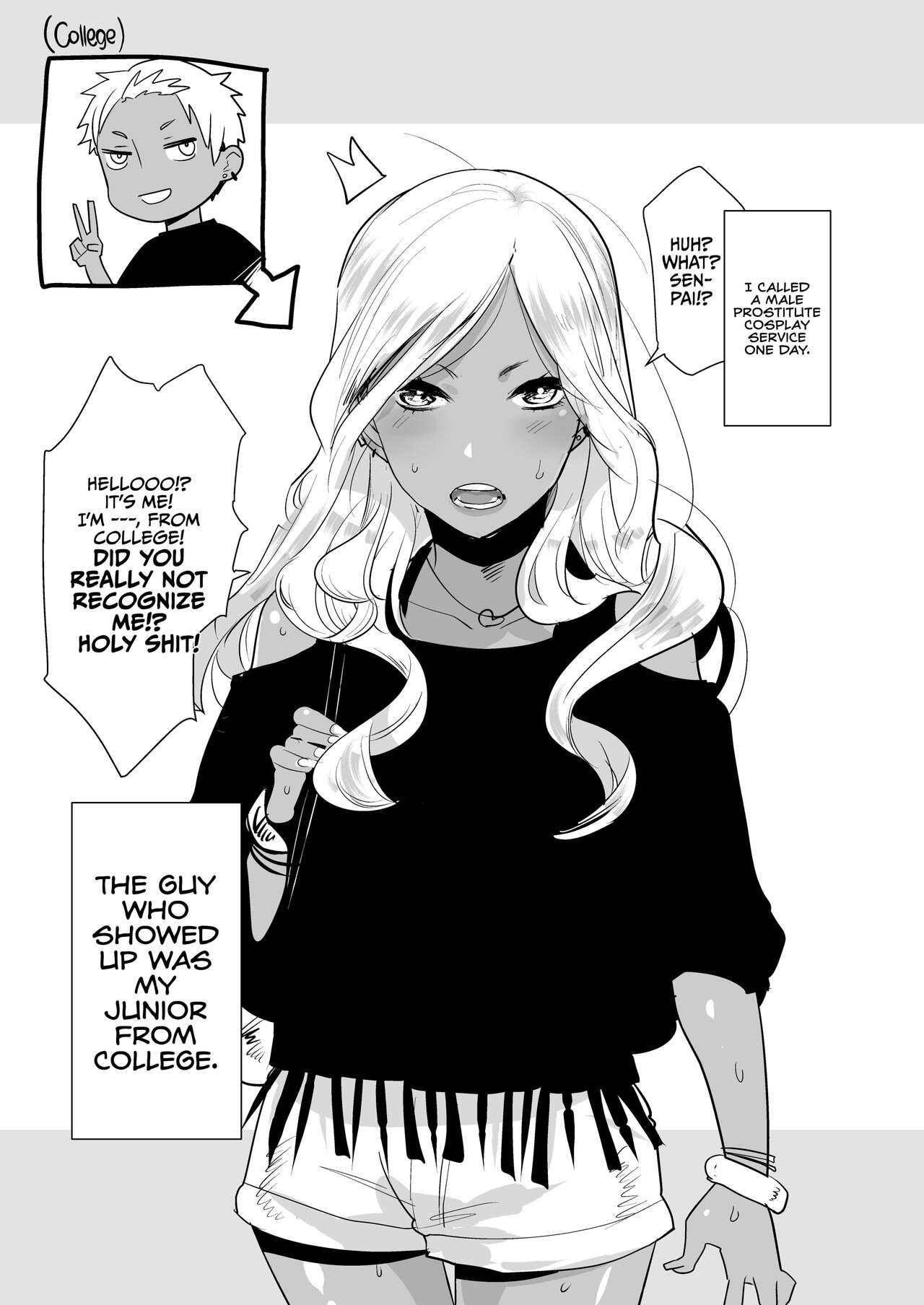 Tan Crossdressing Call Boy page 2