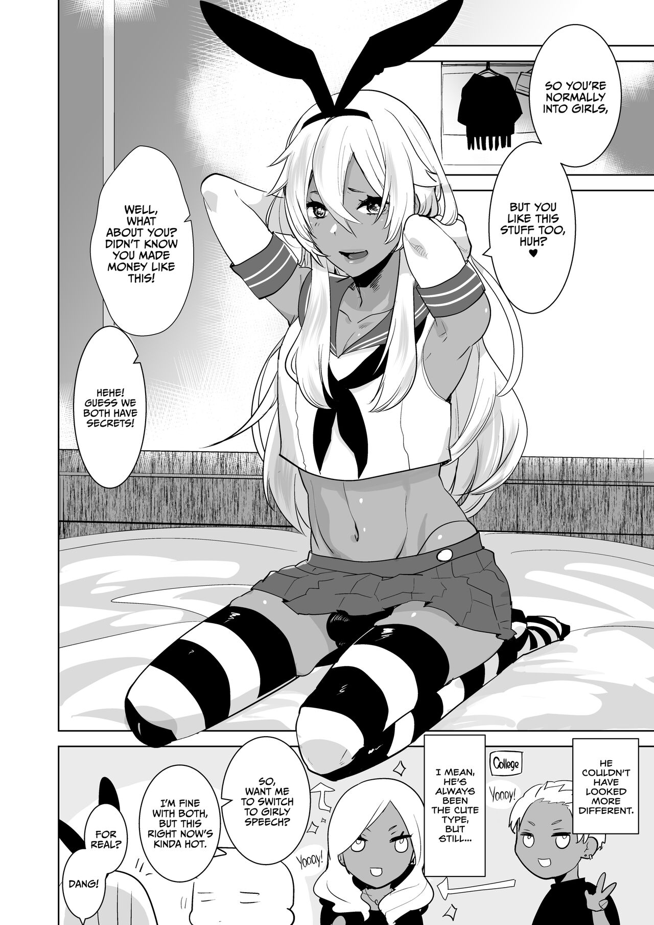 Tan Crossdressing Call Boy page 3