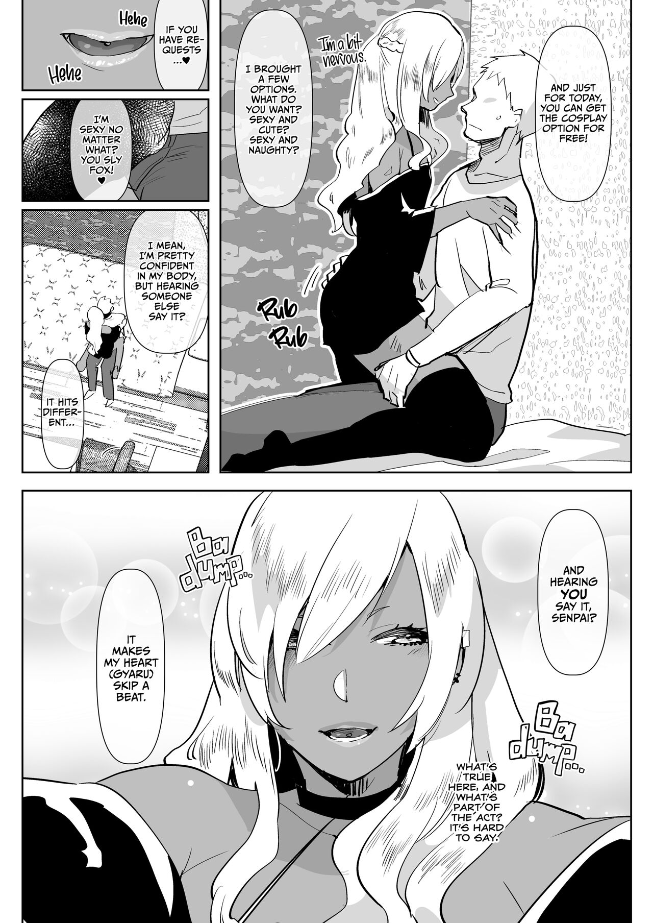 Tan Gyaru Junior Call Boy Reverse Anal Course page 5