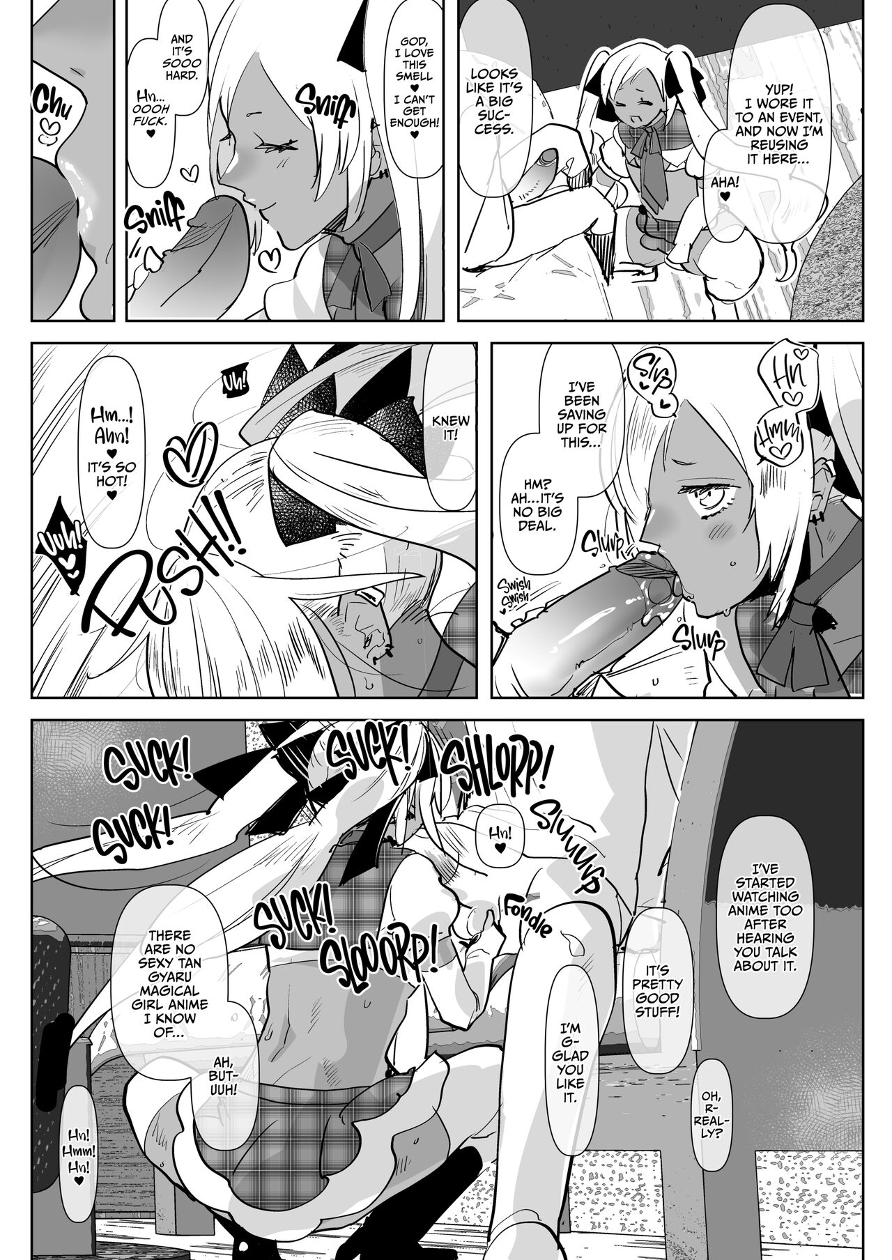 Tan Gyaru Junior Call Boy Reverse Anal Course page 8