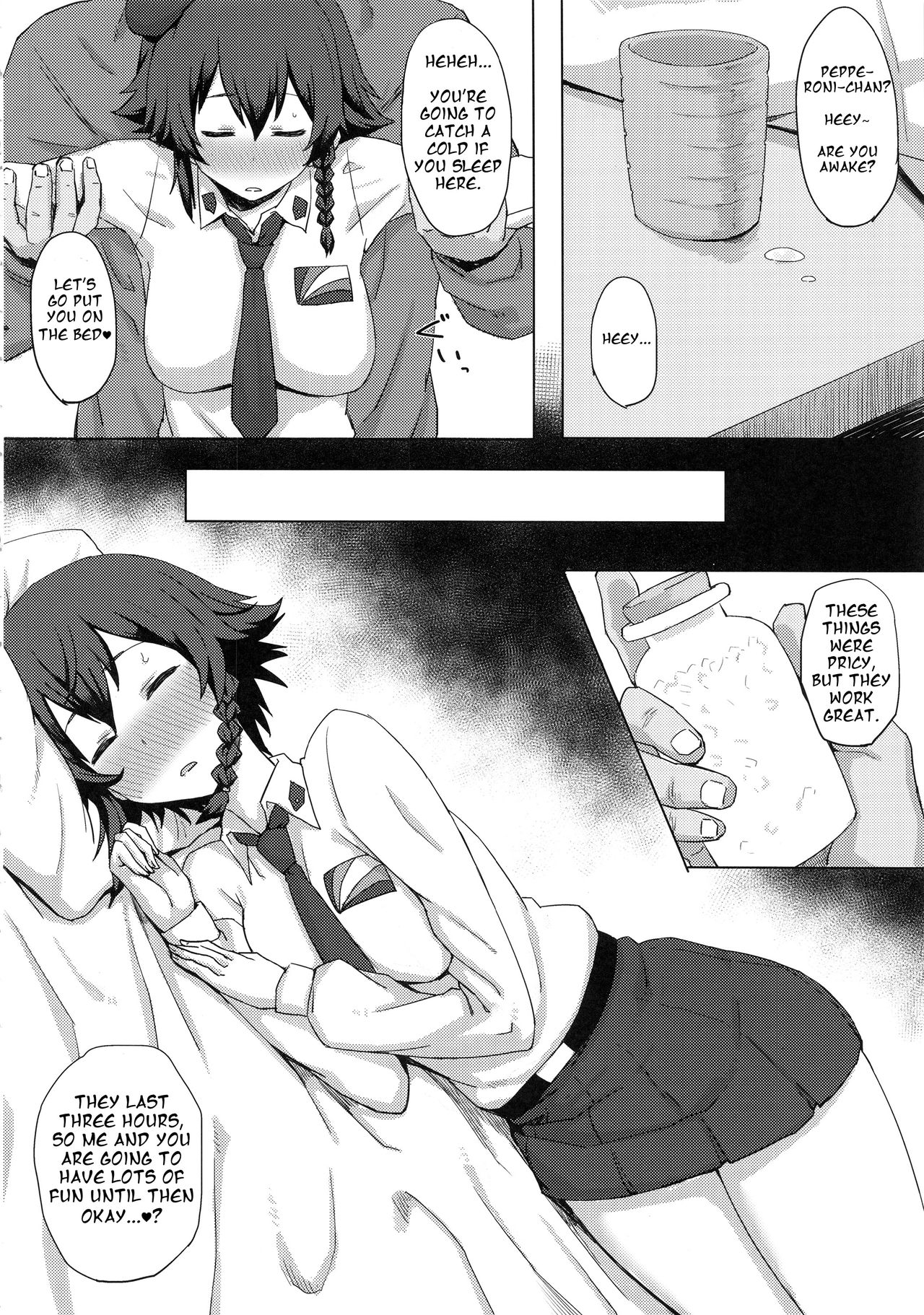 Tank Girls Learn the Touch of a Man page 21