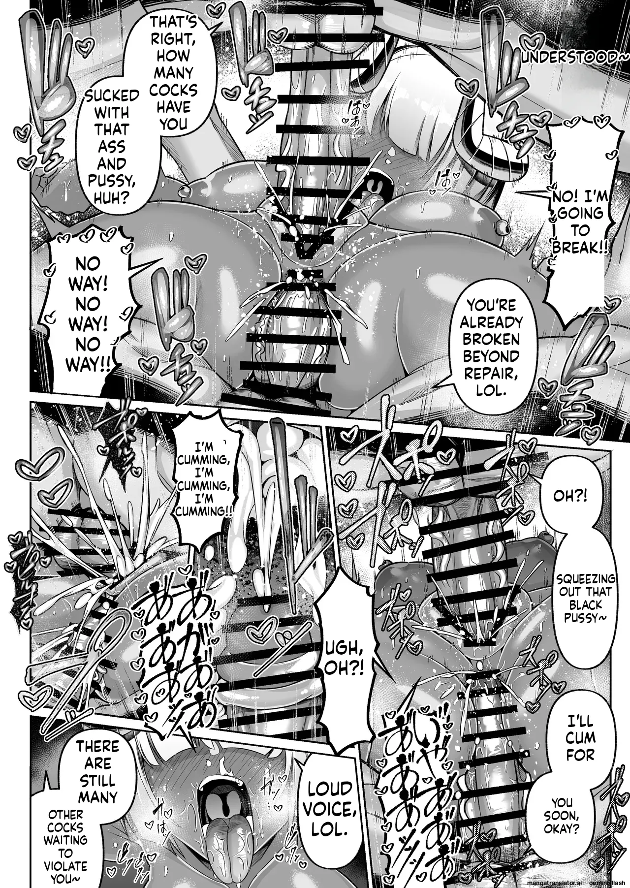 Tanned Big Tits Employee, Otsu ~Continuous Impregnation Ejaculation Hell page 28
