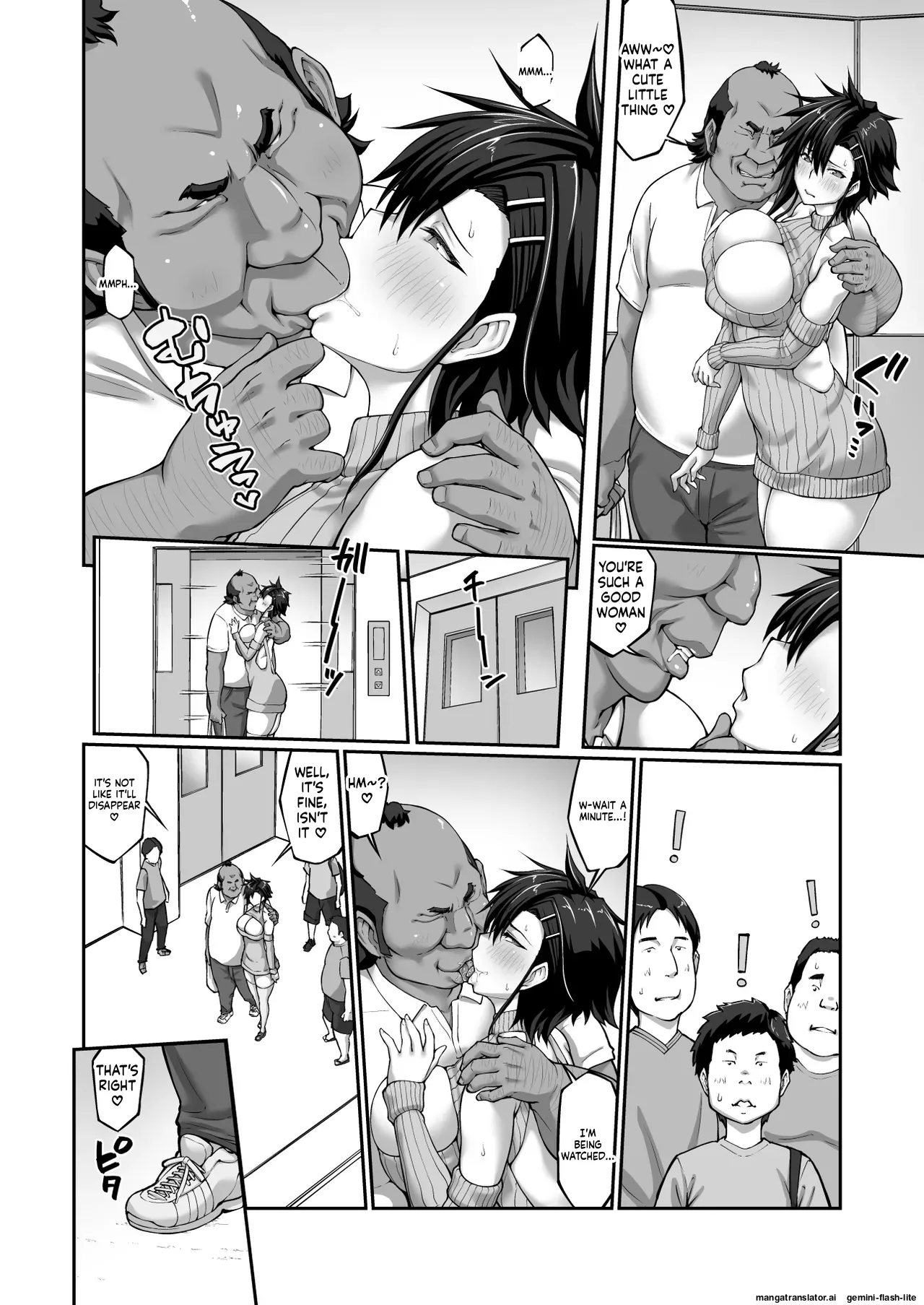 Targeted by the Cumshot Old Man I Can't Escape ~Fujitomo Megumi Story~ page 11