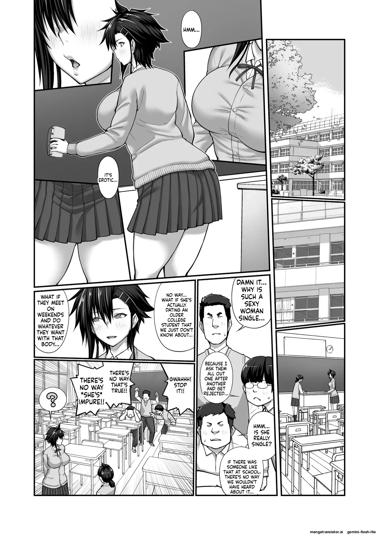 Targeted by the Cumshot Old Man I Can't Escape ~Fujitomo Megumi Story~ page 31