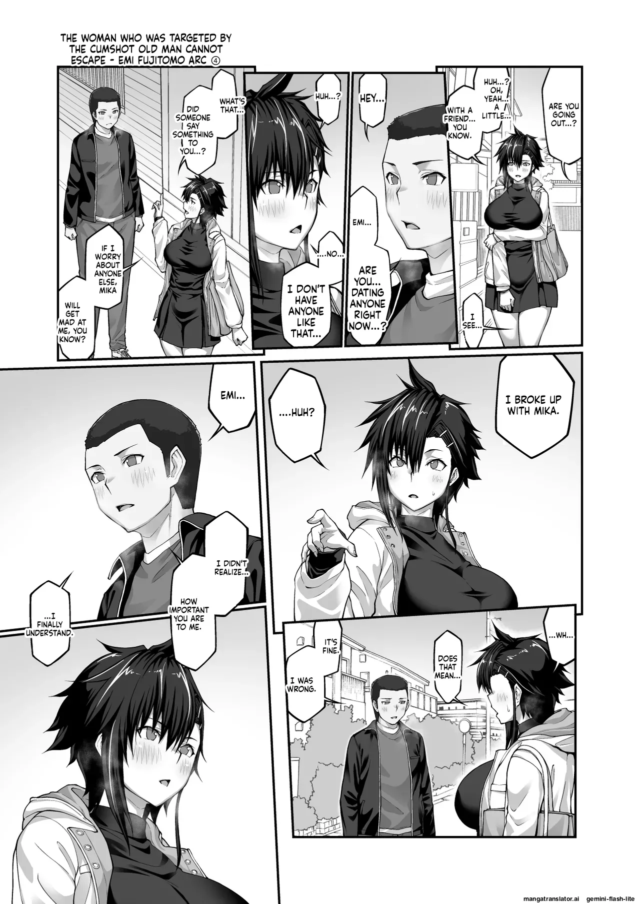 Targeted by the Cumshot Old Man I Can't Escape ~Fujitomo Megumi Story~ page 50